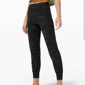 Lululemon align jogger, camo deep coal, like new!